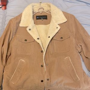 Corduroy Fur Lined XL Jacket